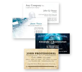 Professional Business Cards