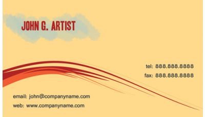 Construction Business Card Painting 003