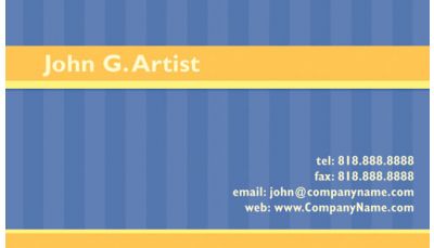 Professional Business Card Stripes 004