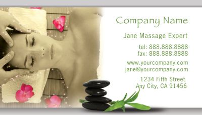 Massage Business Card 001