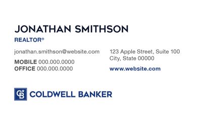 Coldwell Banker Business Card Modern 1